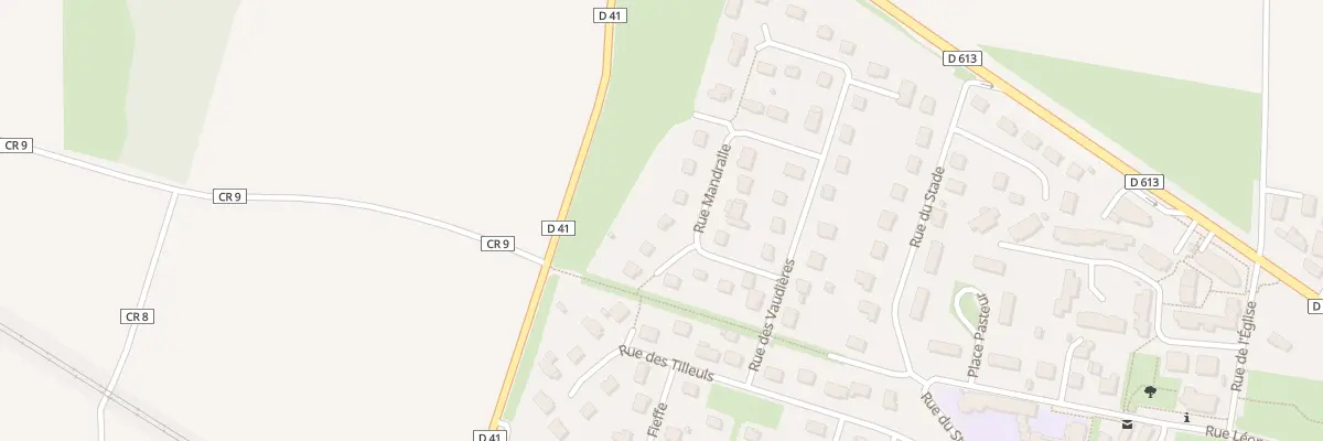 Plan du 13 Rue Mandralle à Bellengreville