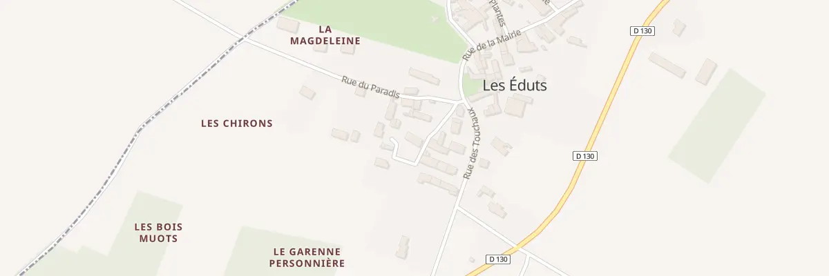Plan du 6 Imp de l’Eglise aux Éduts