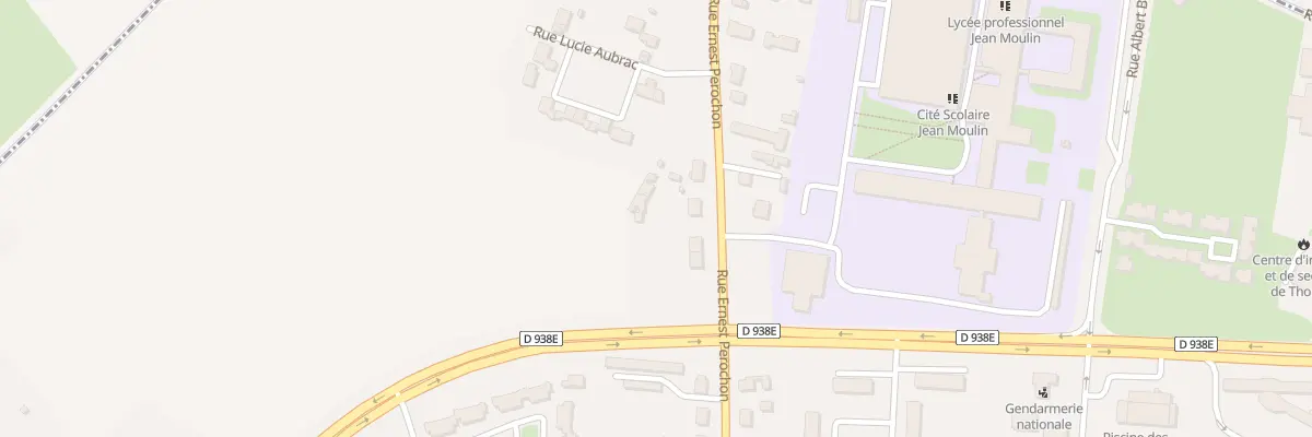 Plan du 109 Rue Ernest Pérochon à Thouars