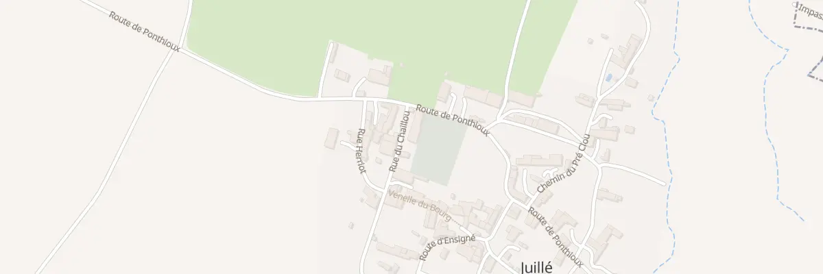 Plan du 7 Rte de Ponthioux à Juillé