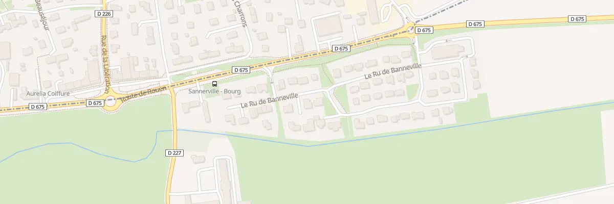 Plan du 37 Rue Le Ru de Banneville à Banneville-la-Campagne