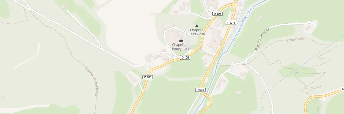 Plan du 8 Rte d’Asté à Arrens-Marsous