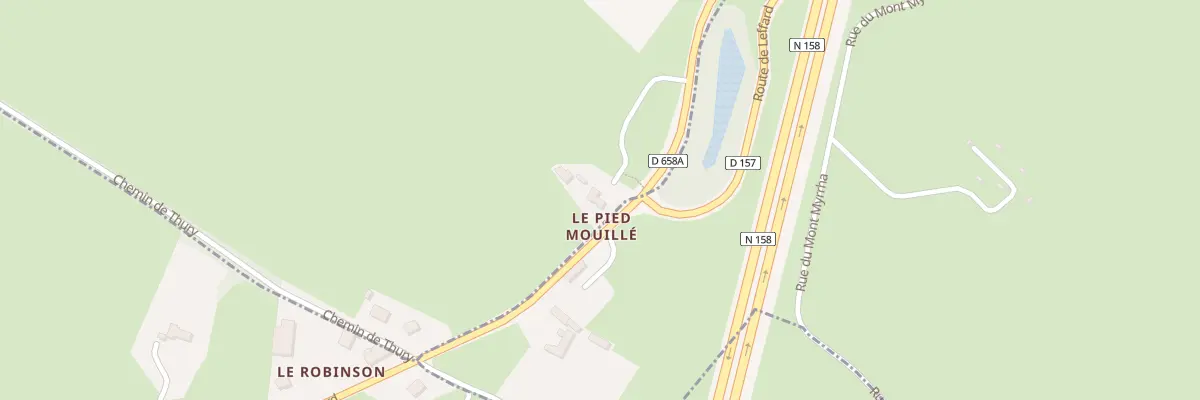 Plan du 1 Rue du Pied Mouillé à Aubigny