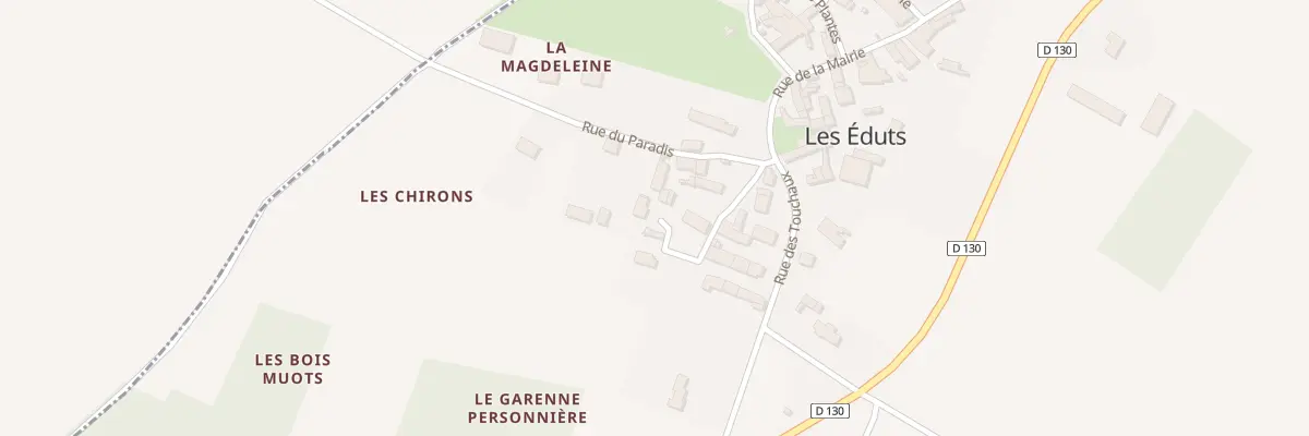 Plan du 8 Imp de l’Eglise aux Éduts
