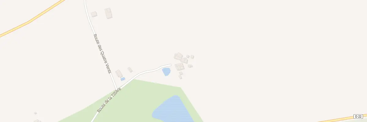 Plan du 11 Rte de la Tillière à Beaulieu-sous-Parthenay