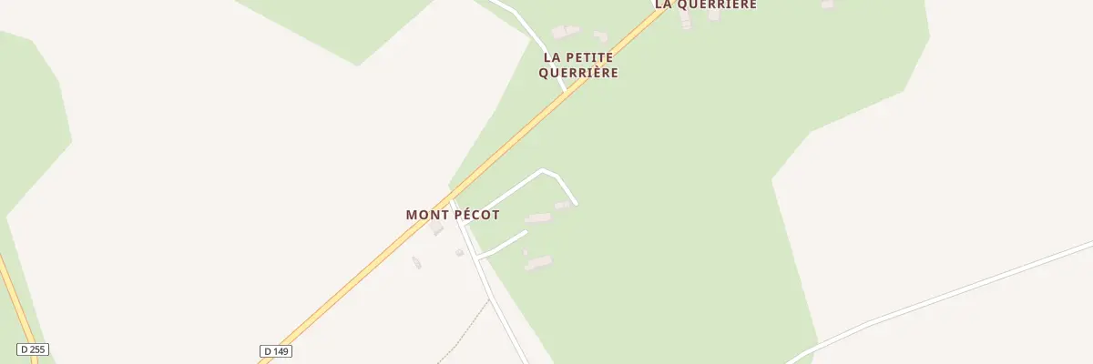 Plan du 1 Le Rocher à Averton
