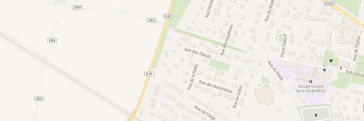 Plan du 9 Rue des Tilleuls à Bellengreville