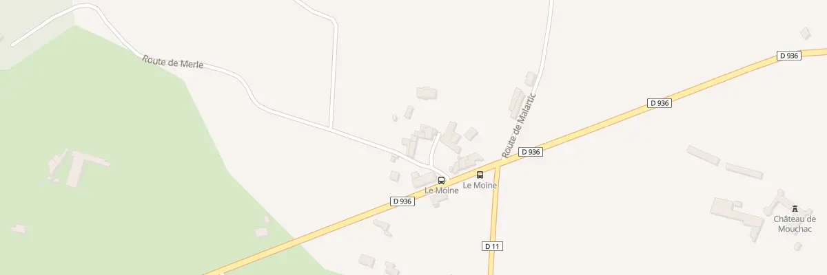 Plan du 13 Le Moine à Grézillac
