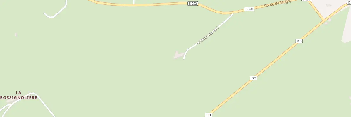 Plan du 158 Che du Gué à Lignières-Orgères