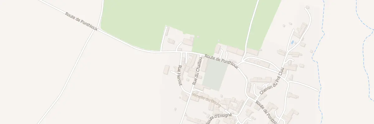 Plan du 11 Rte de Ponthioux à Juillé