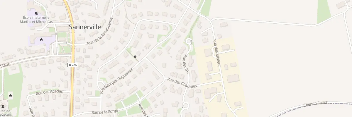 Plan du 5 Rue des Iris à Sannerville