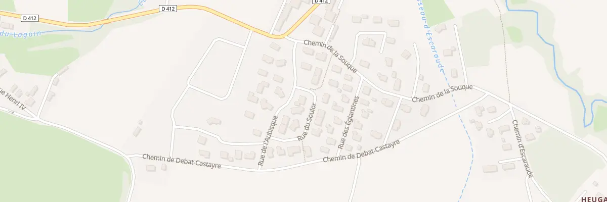 Plan du 5 Rue de l’Aubisque à Coarraze