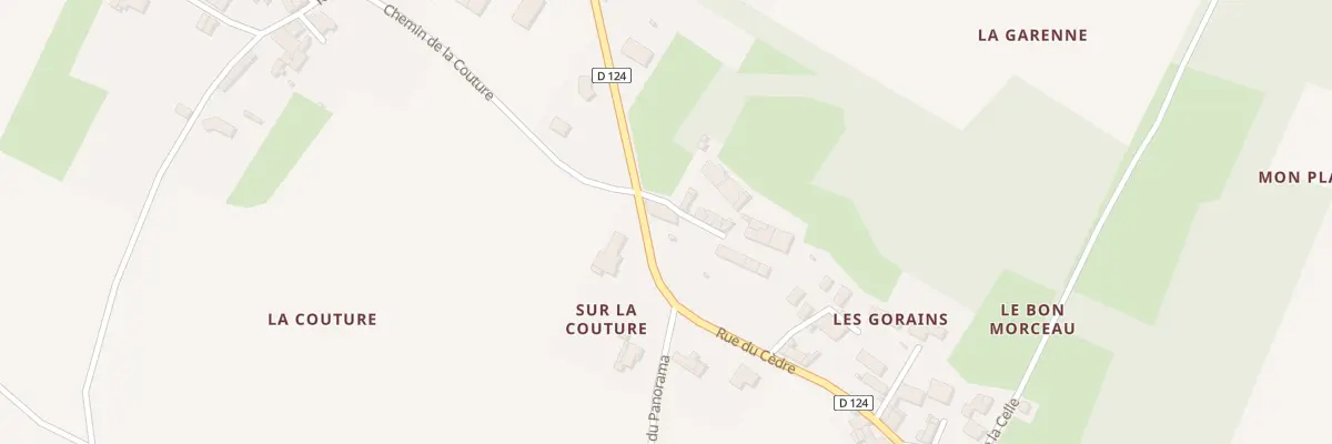 Plan du 17 Rue du Cèdre à Ballans
