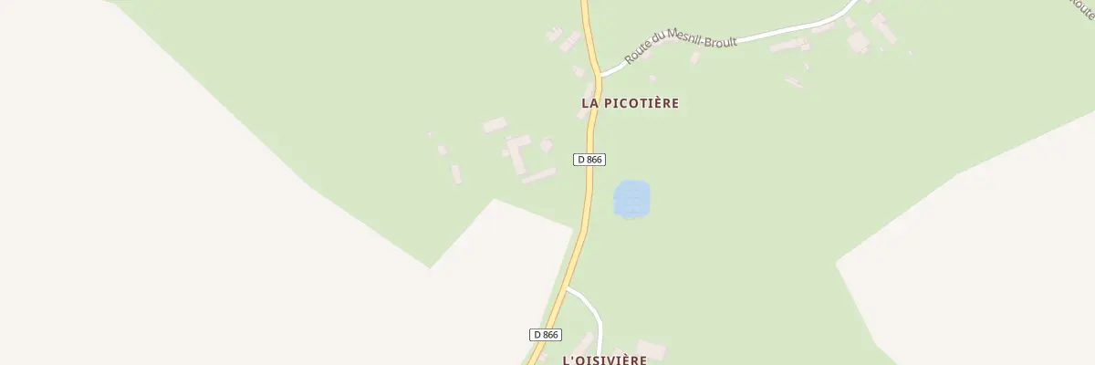 Plan du 1179 Rte de la Picotière à Lougé-sur-Maire