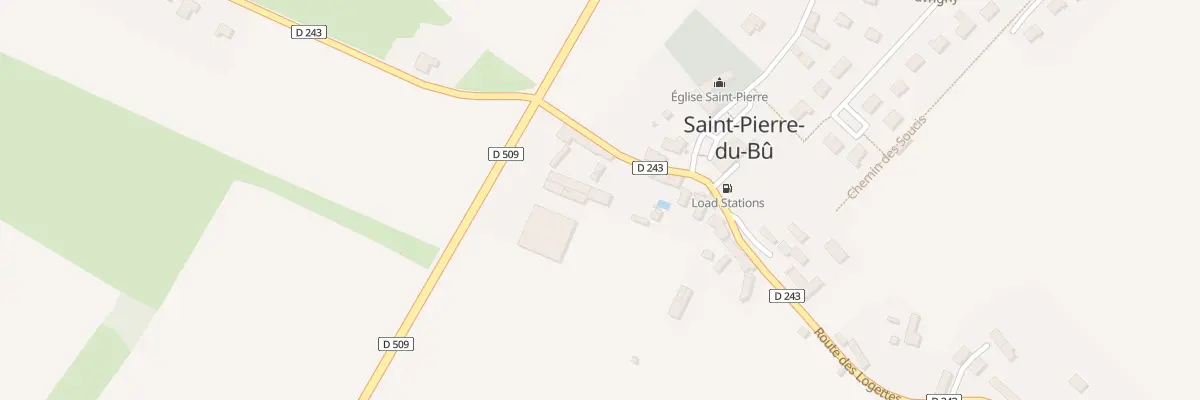 Plan du 4 Rte des Logettes à Saint-Pierre-du-Bû