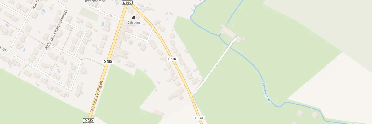 Plan du 18 Rte de Paizay-le-chapt à Brioux-sur-Boutonne