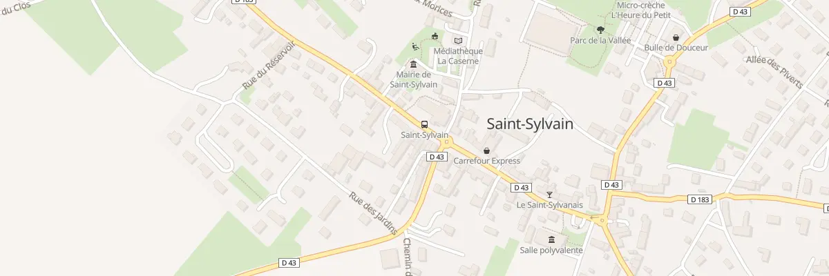 Plan du 11 Rue des Canadiens à Saint-Sylvain