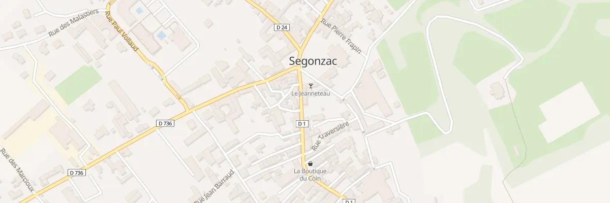 Plan du 1 Rue Gaston Briand à Saint-Preuil