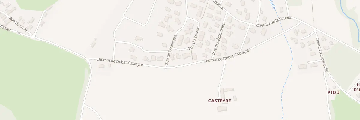 Plan du 4 Rue du Soulor à Coarraze