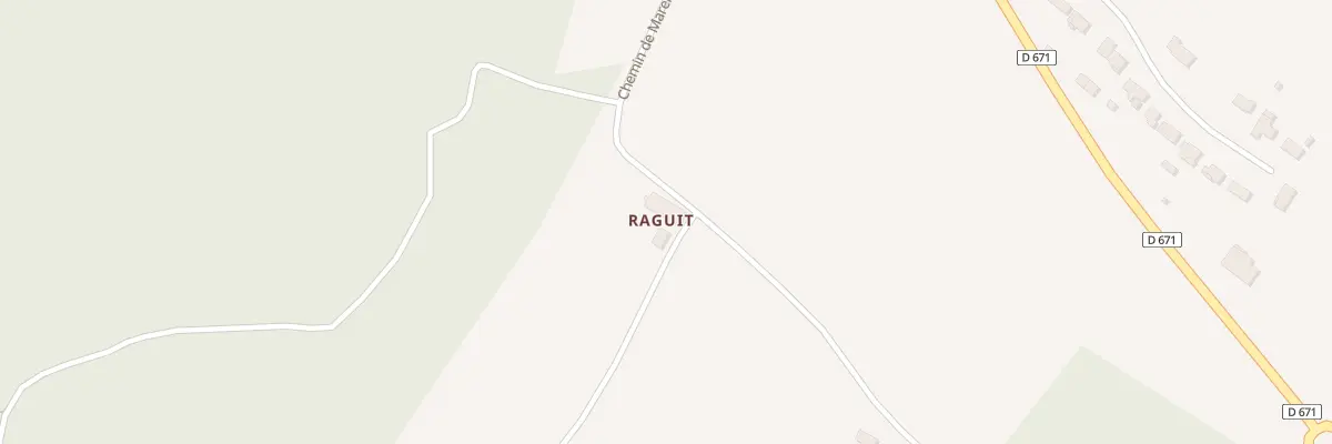 Plan du 7 Raguit à Bellebat