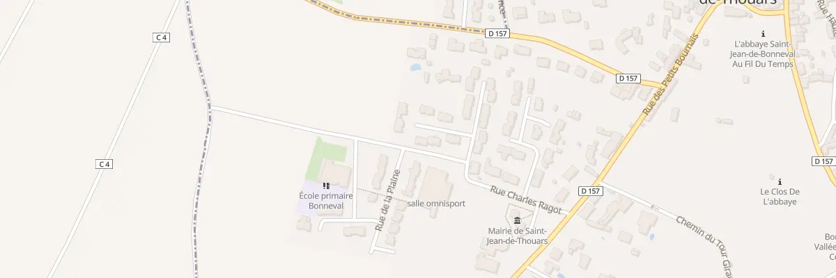 Plan du 5 Rue René Arnault à Saint-Jean-de-Thouars
