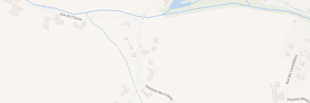 Plan du 1B Che d’Angais à Nousty