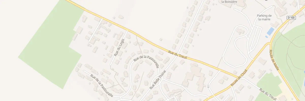 Plan du 11 Rue du Treuil à Celles-sur-Belle