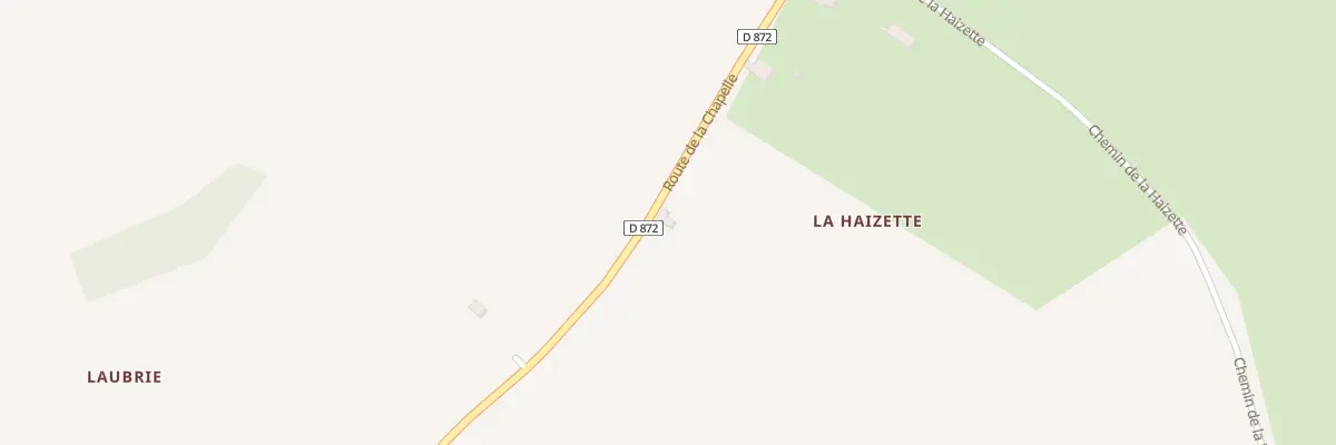 Plan du 43 La Haizette à Champcerie