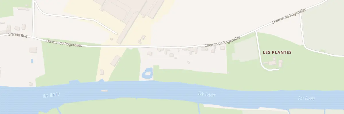 Plan du 396 Che des Rogerelles à Durtal