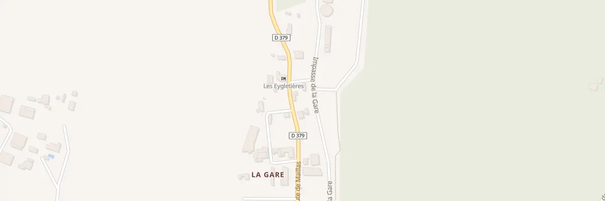 Plan du 237 Rte de Maillas à Bourriot-Bergonce