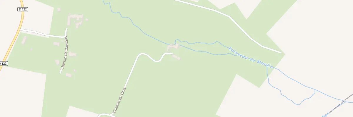 Plan du 5158F Che du Cros à Faleyras