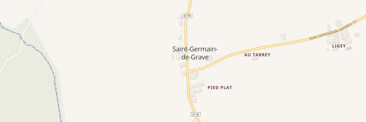 Plan du 2 Le Bas du Moulin à Saint-Germain-de-Grave