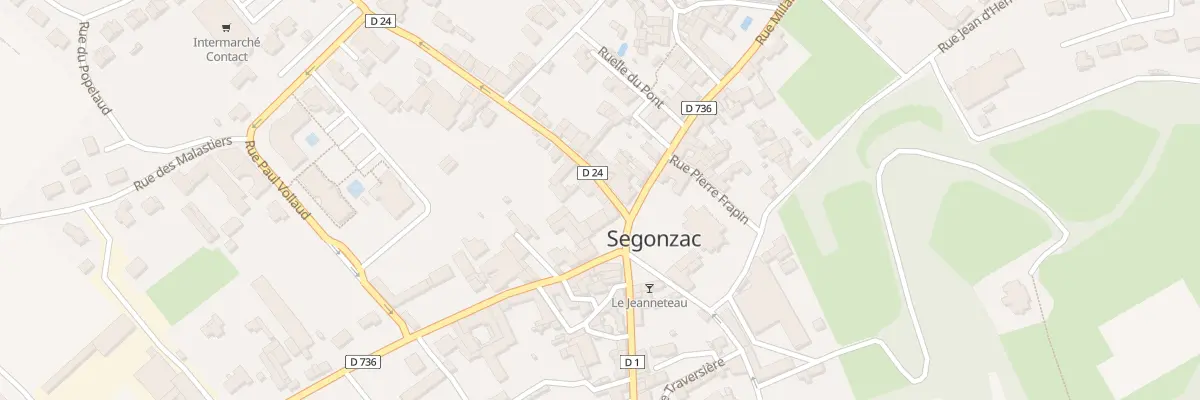 Plan du 3 Rue Ravaz à Segonzac