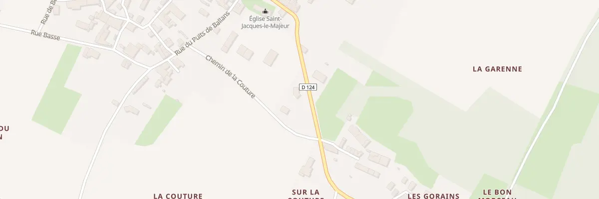 Plan du 8 Rue du Cèdre à Ballans
