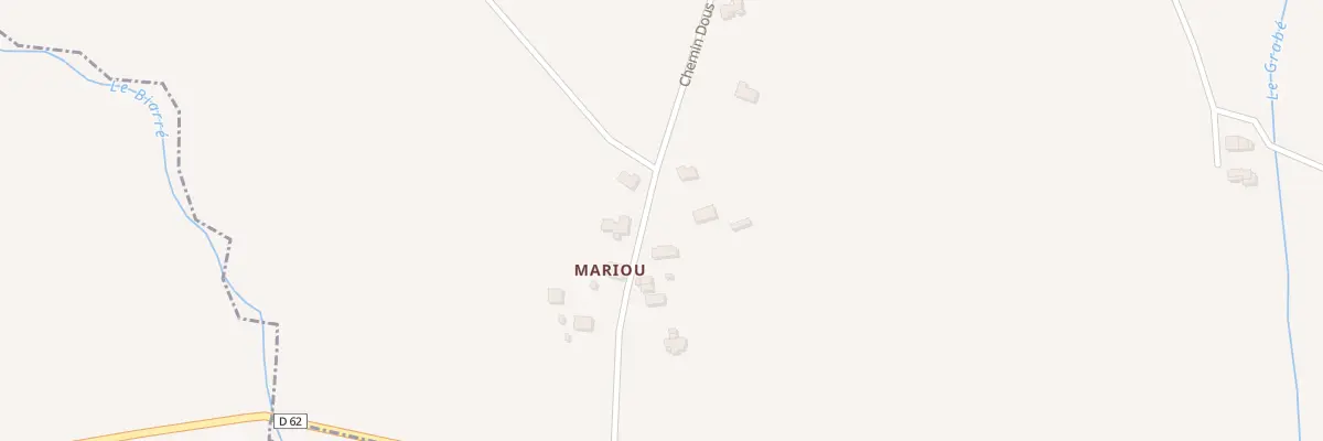 Plan du 35 Che Dous Balens à Gabaston