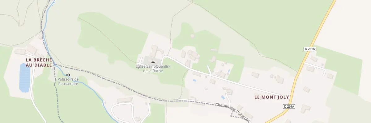 Plan du 10 Rue Marie Elisabeth Joly à Soumont-Saint-Quentin