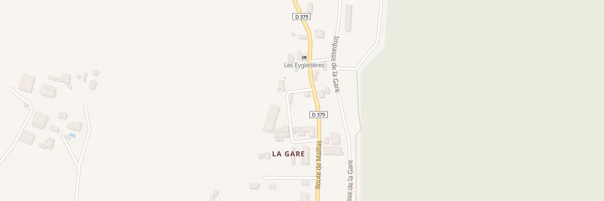 Plan du 202 Rte de Maillas à Bourriot-Bergonce
