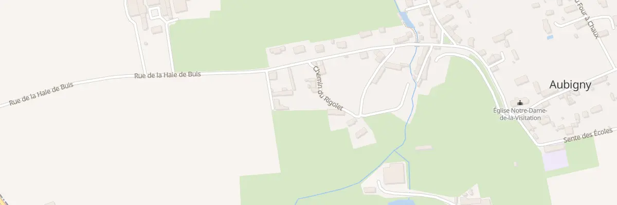 Plan du 5031B Le Bourg à Aubigny