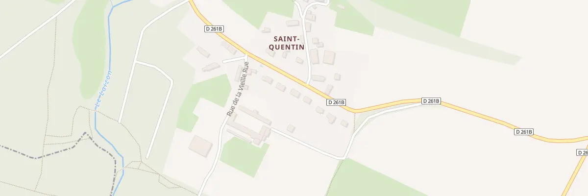 Plan du 10 Rte de Saint-Quentin à Soumont-Saint-Quentin