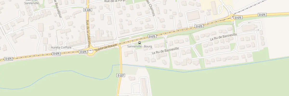 Plan du 38 Rue Le Ru de Banneville à Banneville-la-Campagne