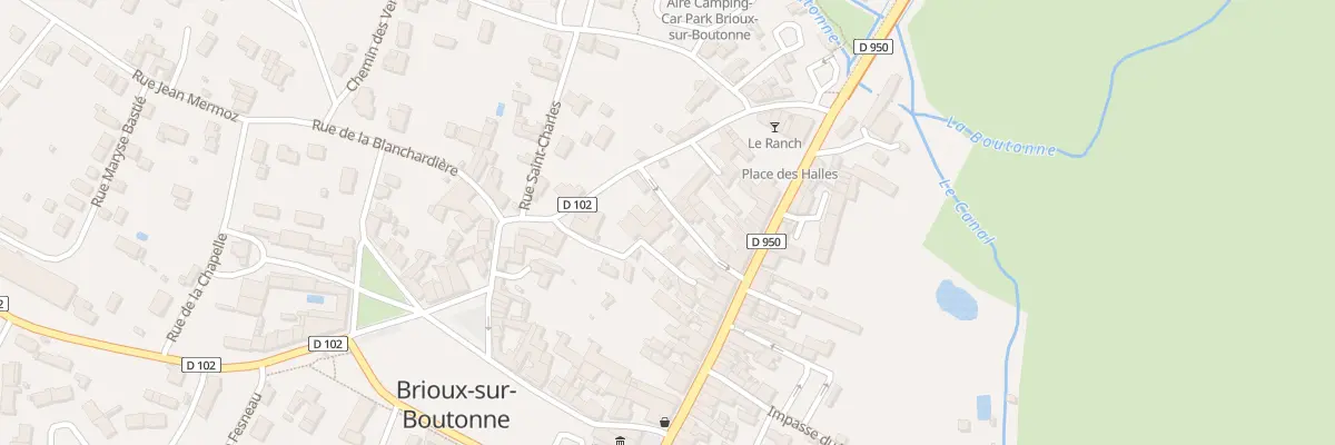 Plan du 6 Rue Nouvelle à Brioux-sur-Boutonne