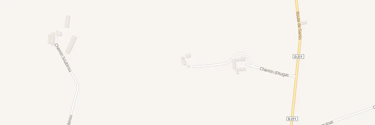 Plan du 2 Che Daugas à Lannecaube