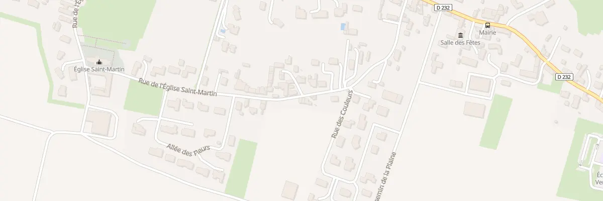 Plan du 11B Rue de l’Église Saint-Martin à Moult-Chicheboville