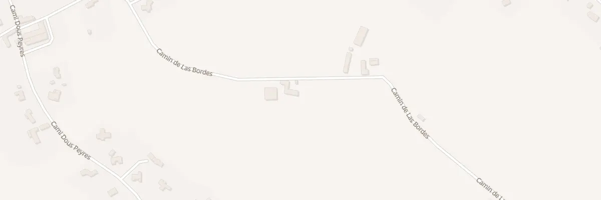 Plan du 6 Cami de Las Bordes à Ouillon