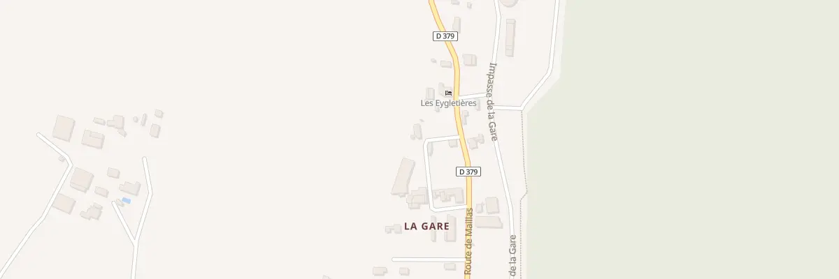 Plan du 126 Rte de Maillas à Bourriot-Bergonce