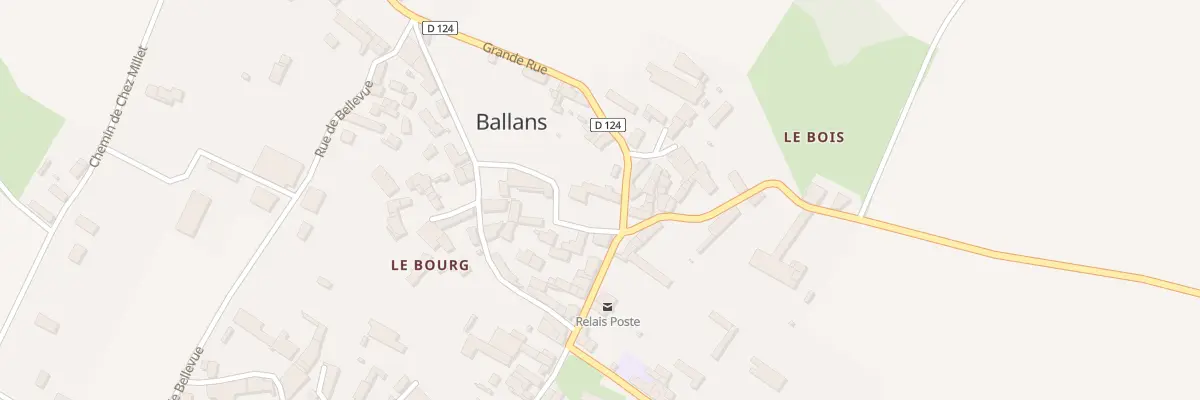Plan du 11 Grande Rue à Ballans