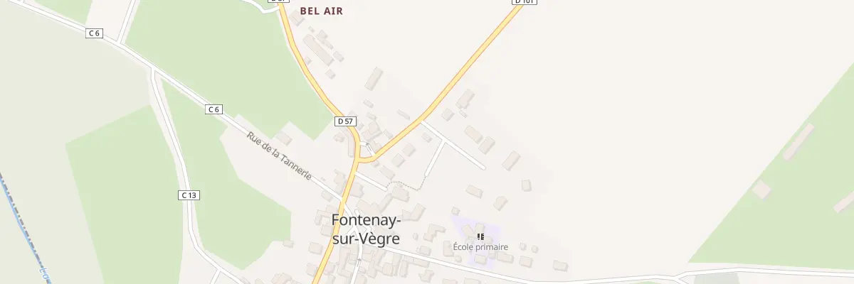 Plan du 2 Imp de la Roquentiniere à Fontenay-sur-Vègre