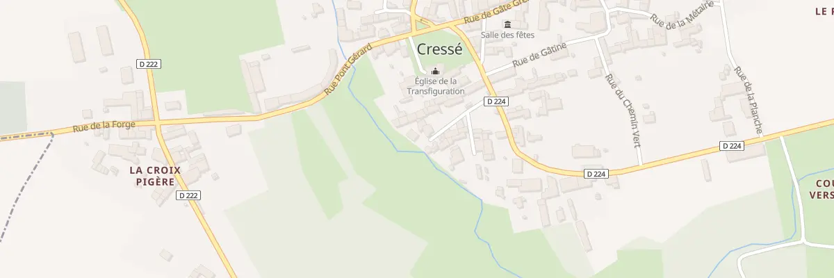 Plan du 5031 Le Bourg Sud à Cressé
