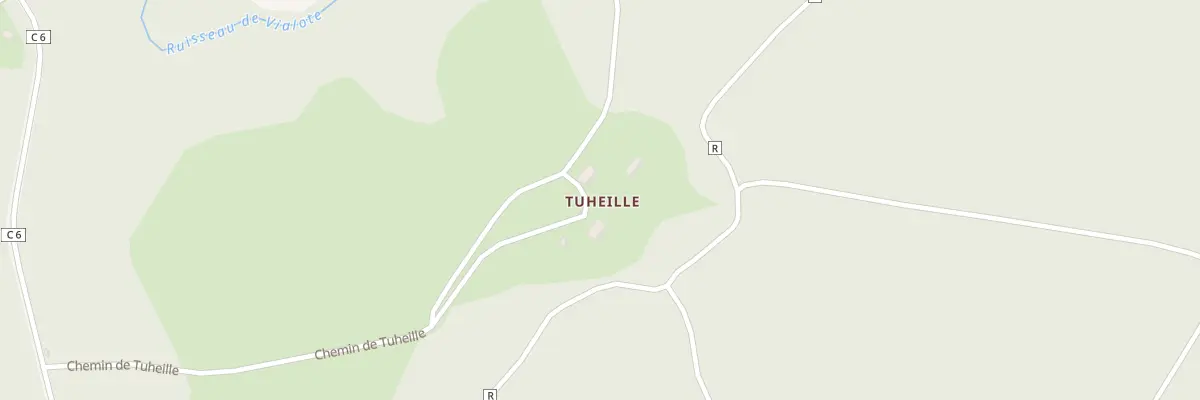 Plan du 480 Che de Tuheille à Saint-Gor
