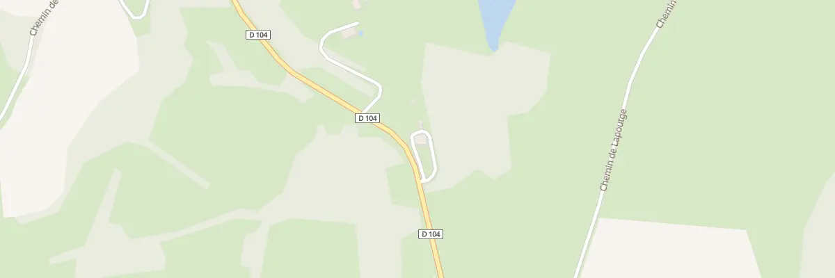 Plan du 955 Rte D 104 Route de Lalongue à Mascaraàs-Haron
